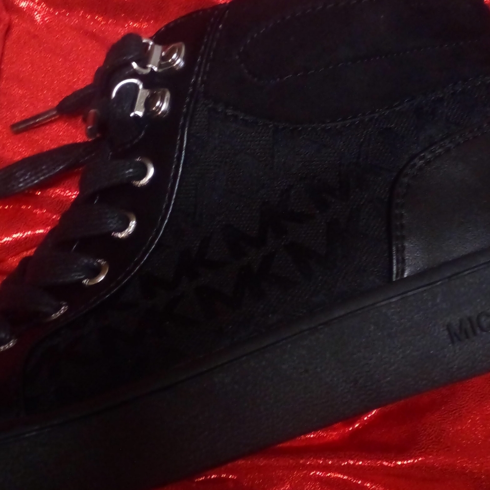 Michael kors tennis shoes high top brand new